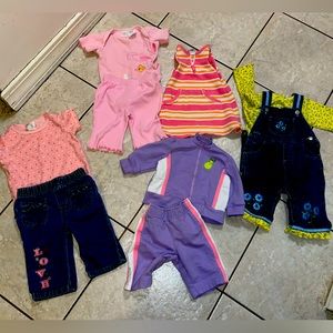 Baby Girl Clothing Bundle - Excellent Condition
